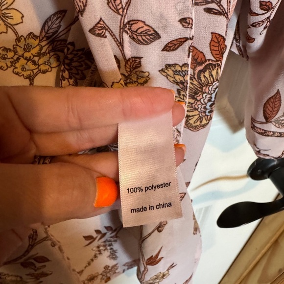 Floral Sheer Kimono Cardigan Maurice Women Size 0/1X - Picture 5 of 7